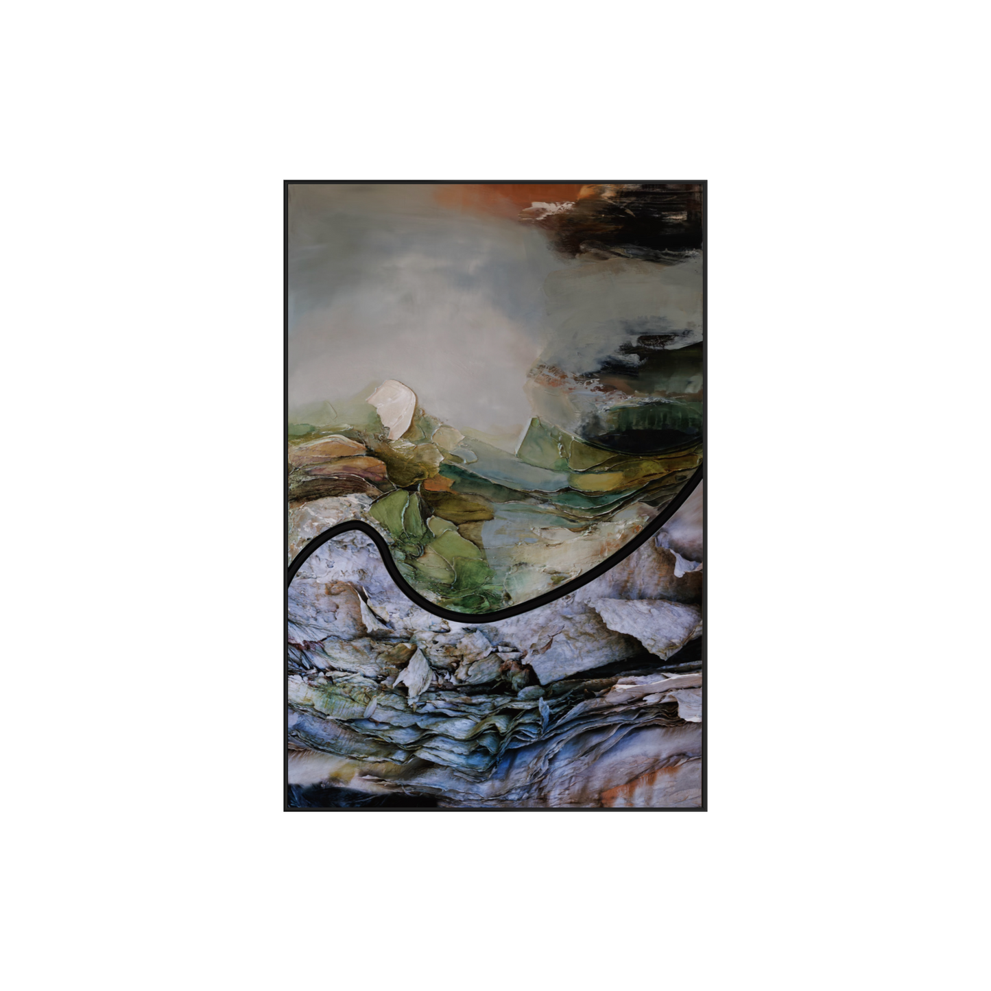 Liminal Divide 150x100cm