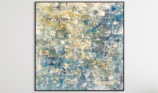 SOLD - Looking Through It's Raining Again 200x200cm