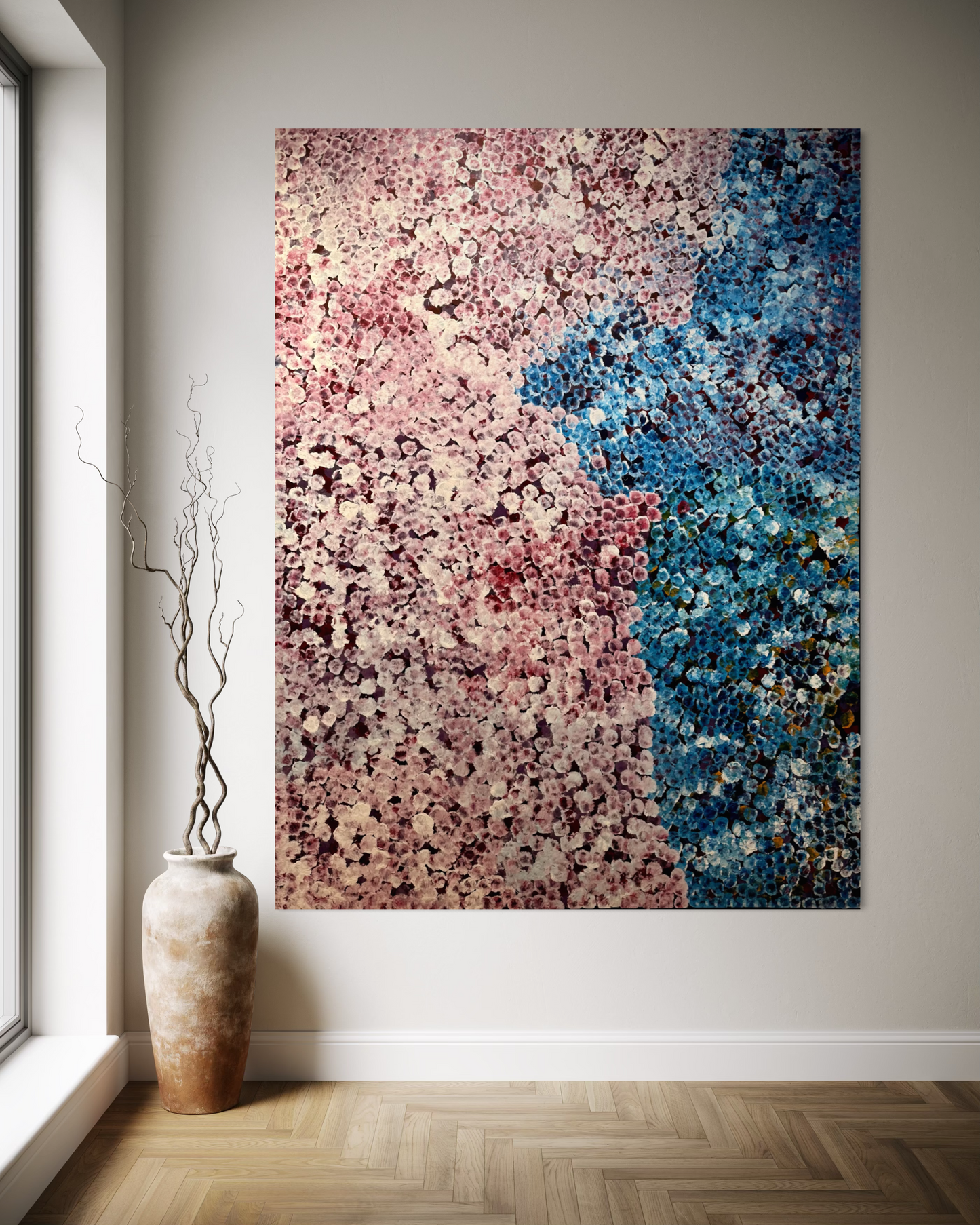 POLLY NGALE - Bush Plum 200x150cm