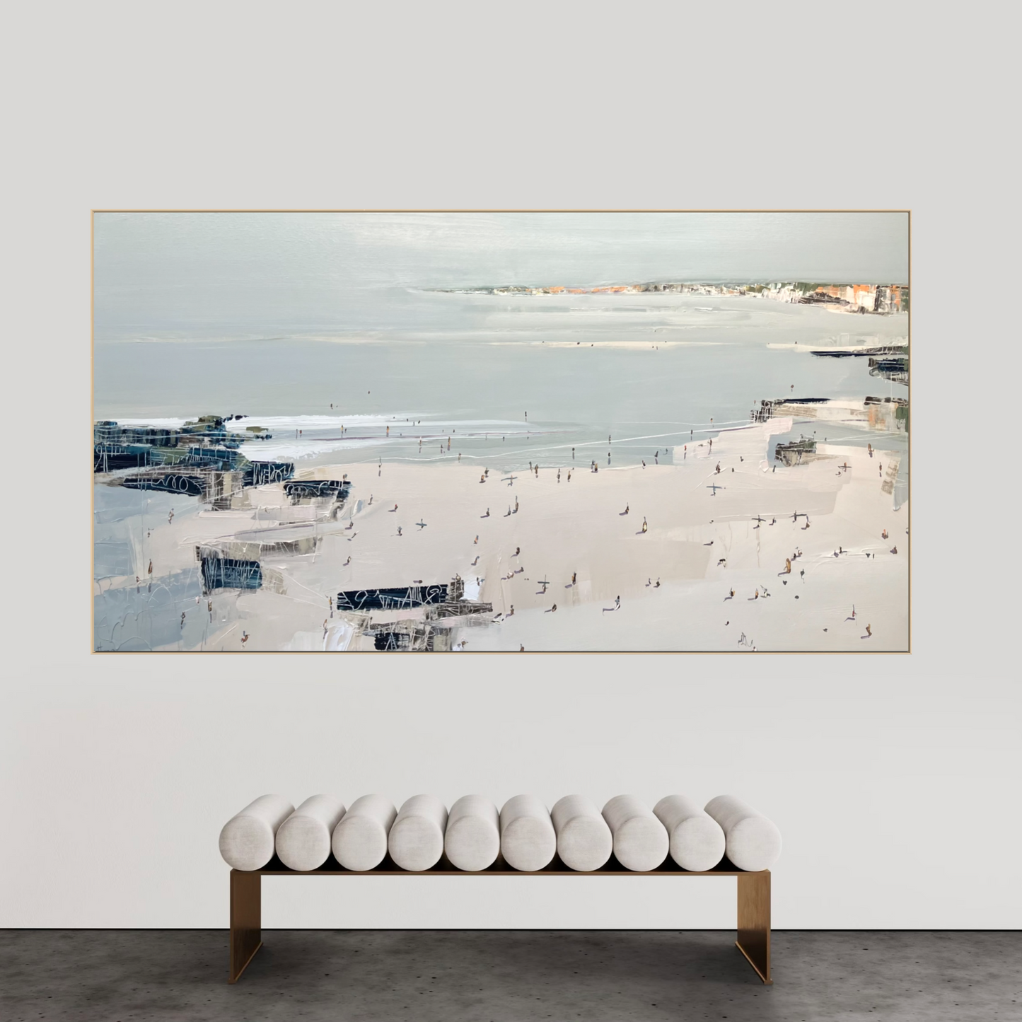 Slow start to the day 144x264cm