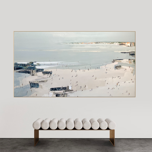 Slow start to the day 144x264cm