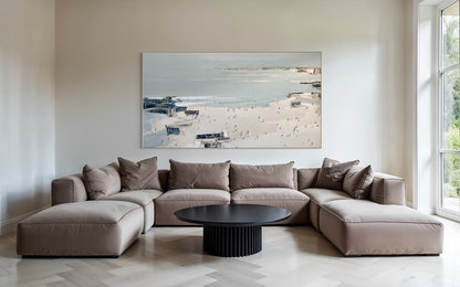 Slow start to the day 144x264cm