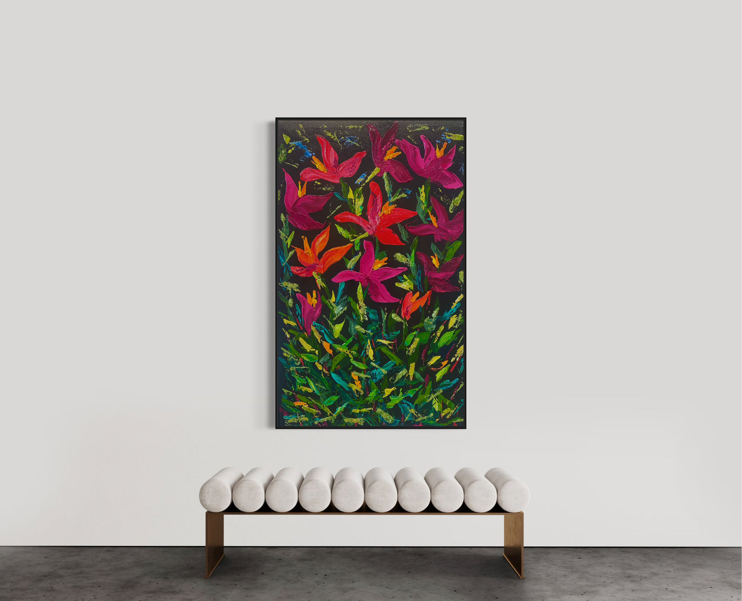 Tropicana in Full Bloom 165x100cm