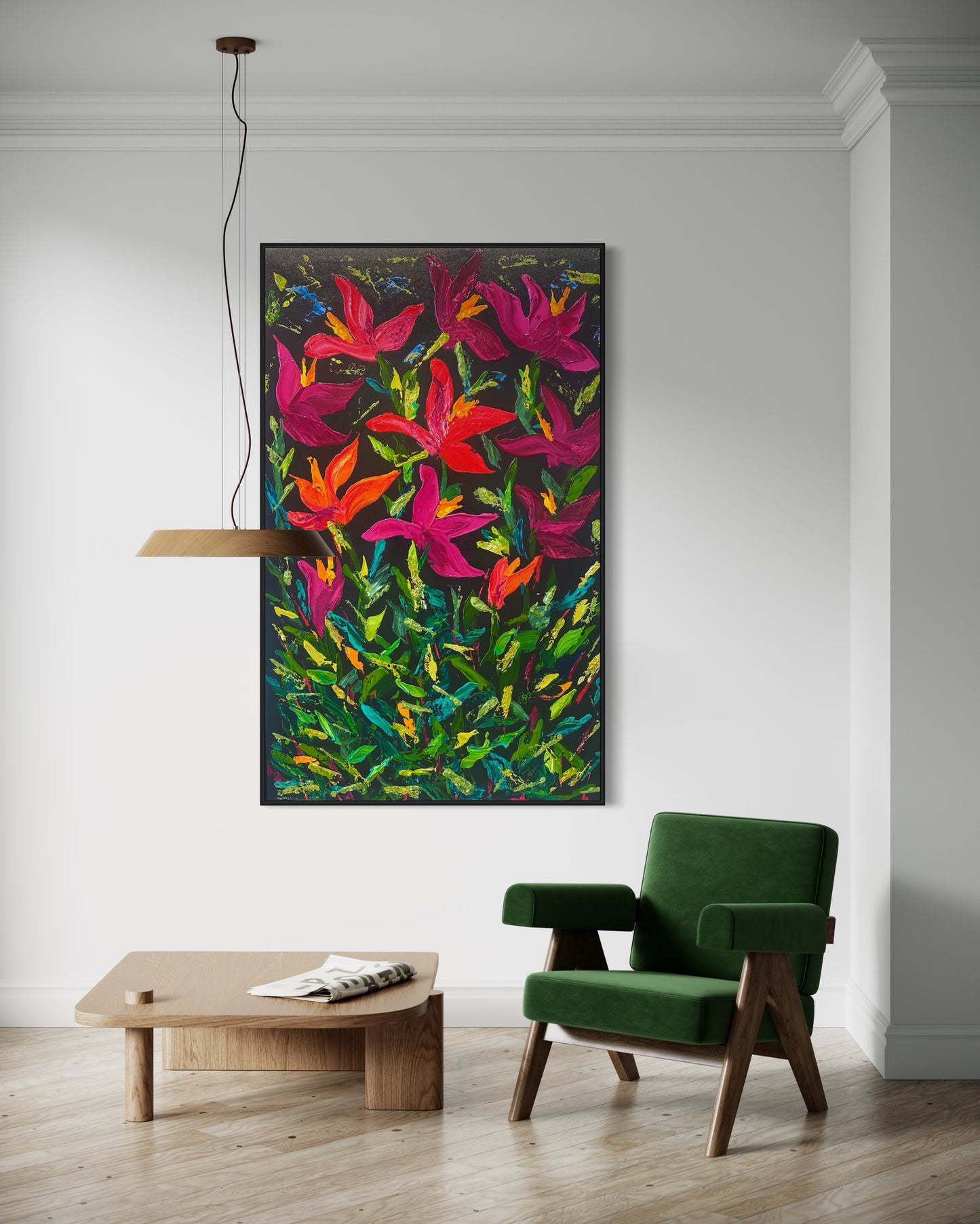 Tropicana in Full Bloom 165x100cm