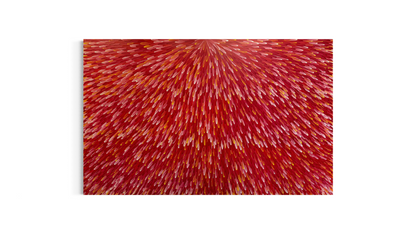 RAYMOND WALTERS PENANGKE - Emu Feathers 150x240 (red)