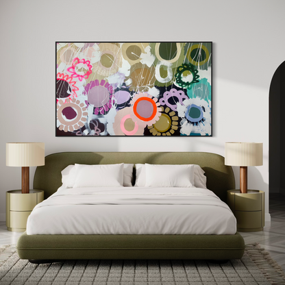 A Garden of Blooms 120x200cm