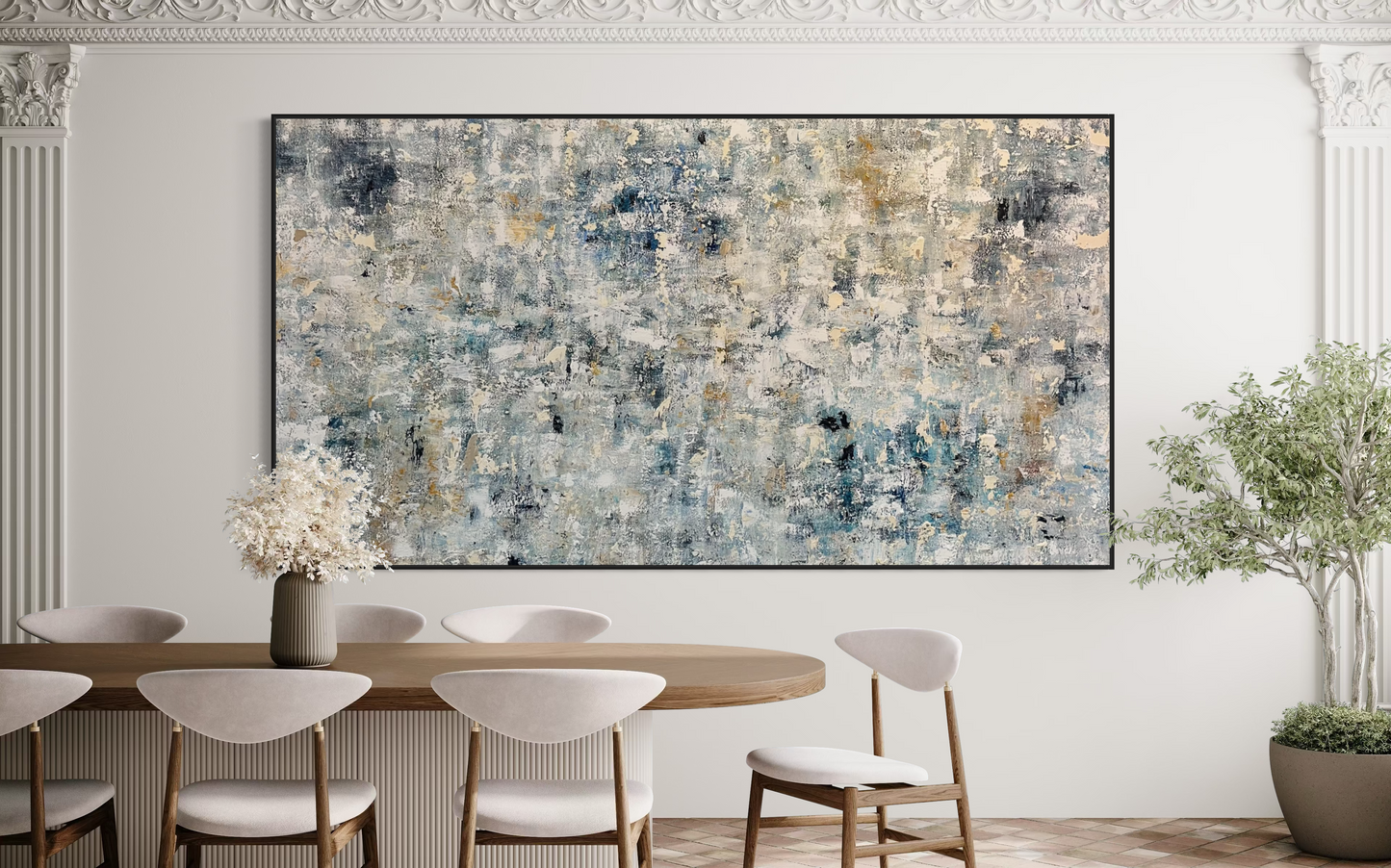 Looking Through Ocean Breeze 150x280cm