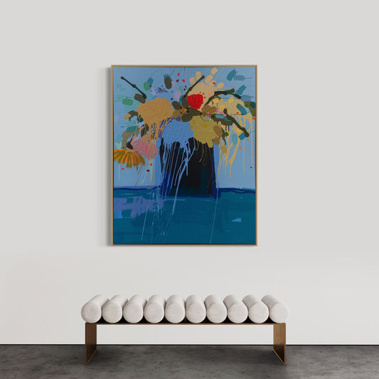 Mr Flowers 152x122cm