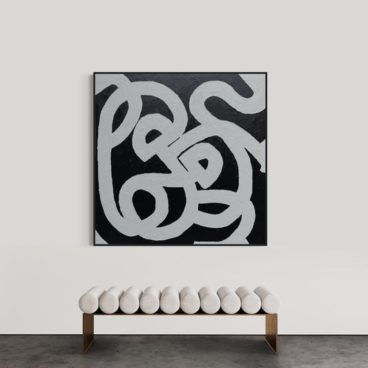 Entwined Souls 150x150cm