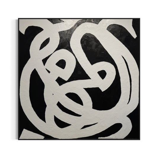 Entwined Echoes 180x180cm