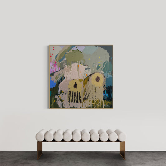 Garden Dreamers 122x122cm