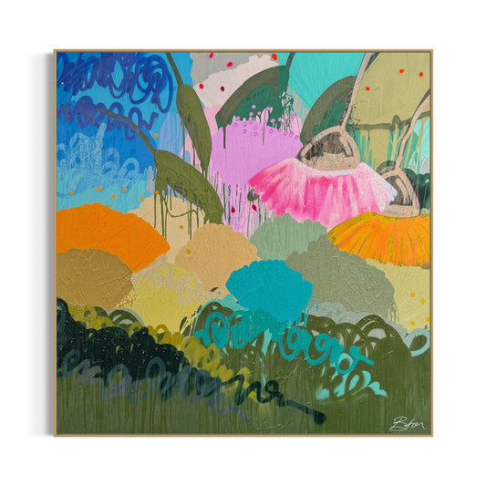 Growing Gratitude 173x173cm