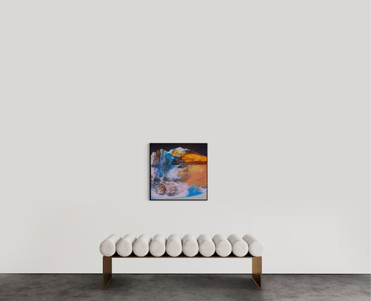Whispering Riverbed  83x83cm