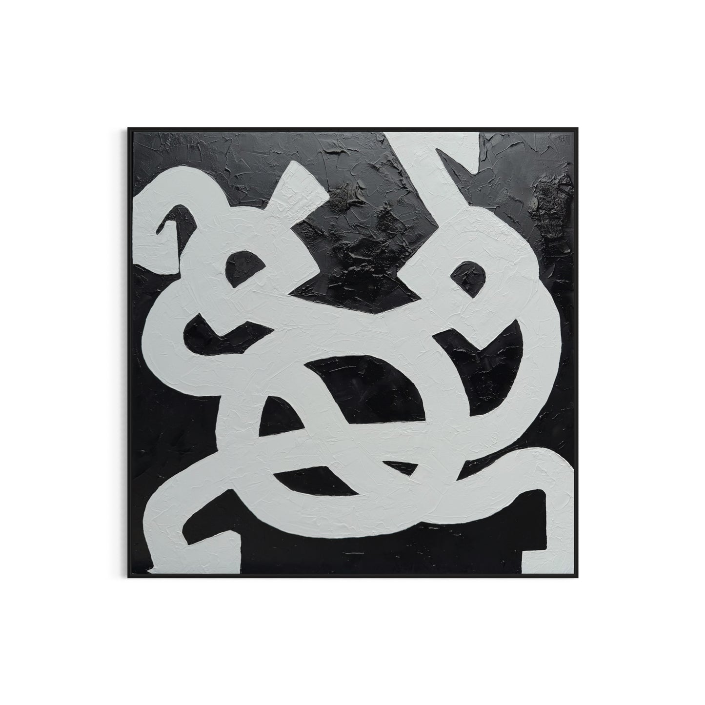 Entwined Moments 150x150cm