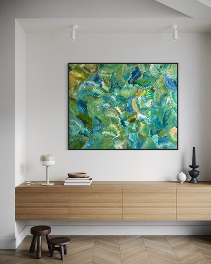 Emerald Passion 110x140cm
