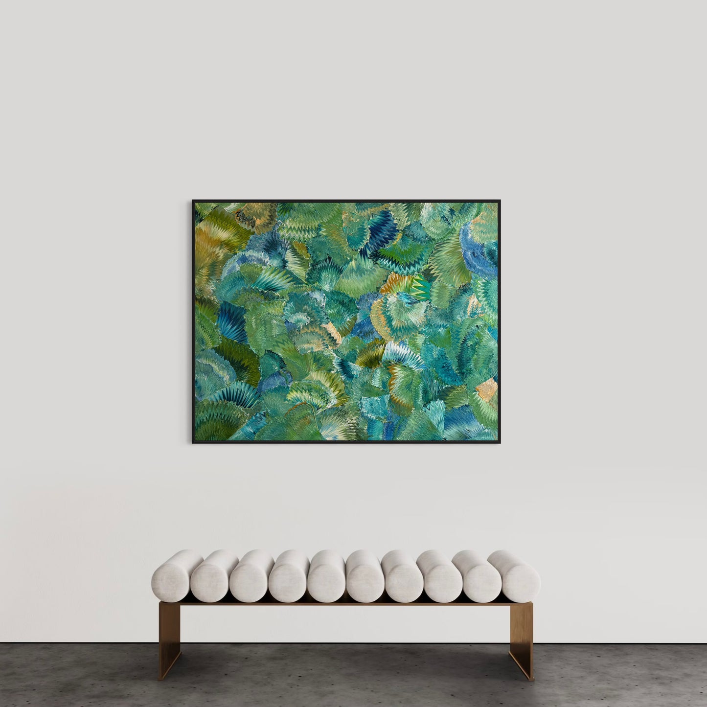 Emerald Passion 110x140cm