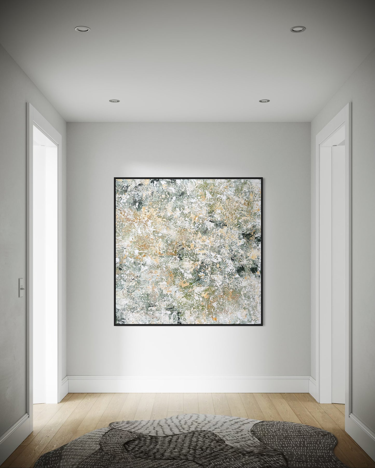 SOLD-Looking Through the Alpines 120x120cm