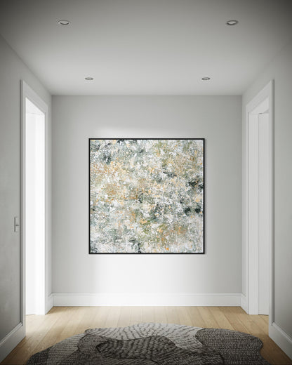 SOLD-Looking Through the Alpines 120x120cm