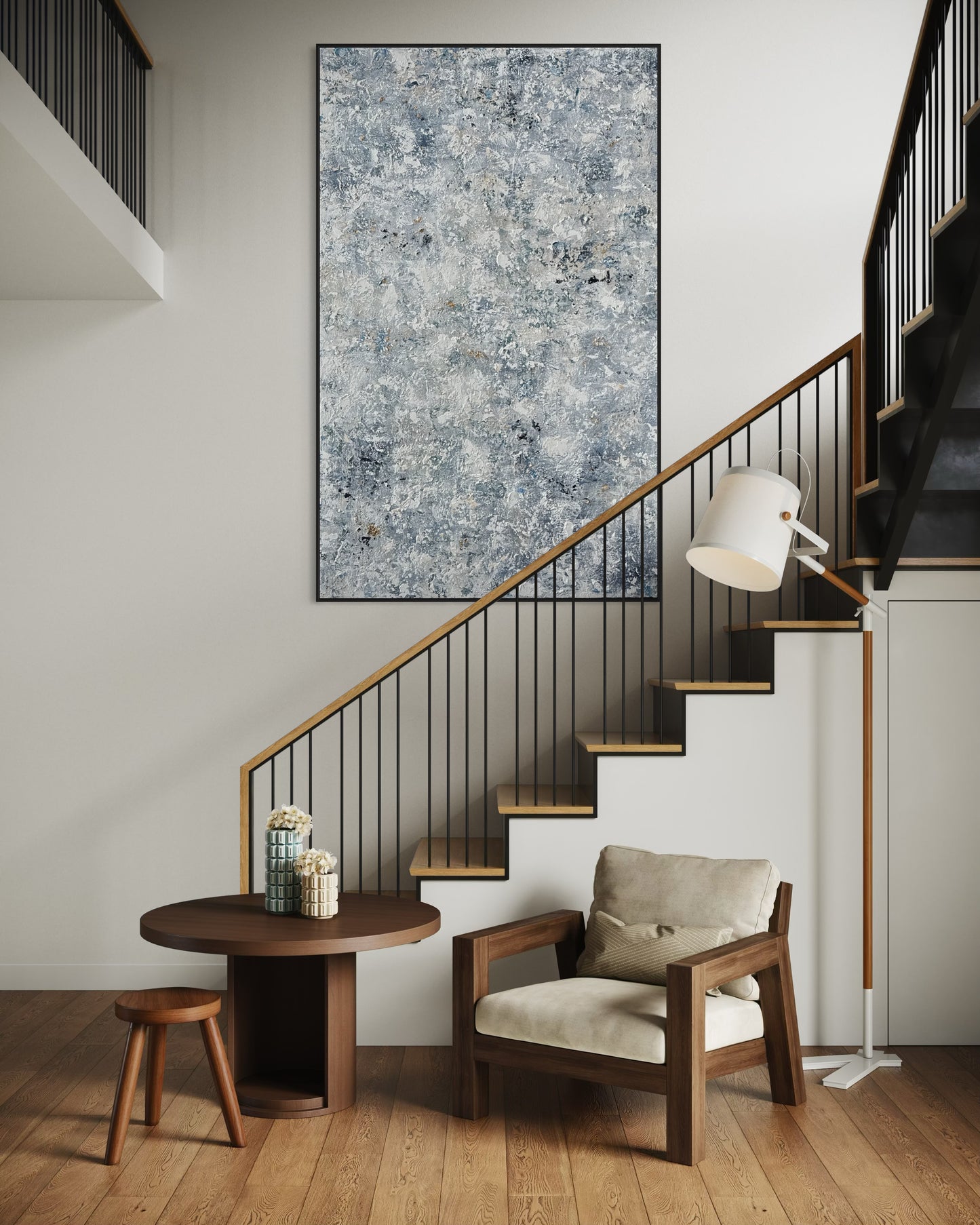 Looking Through Ocean Mist 140x220cm