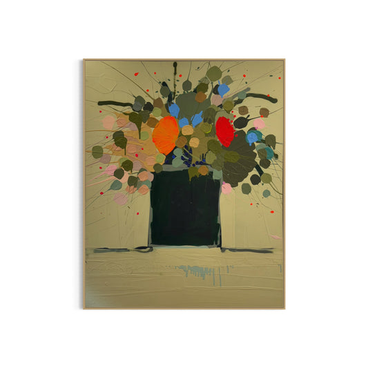 Dancing Flowers 152x122cm