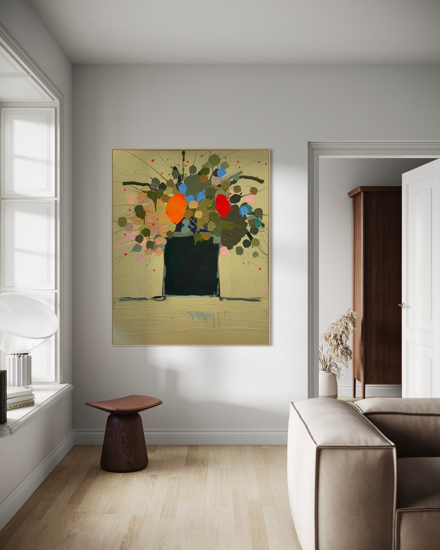 Dancing Flowers 152x122cm