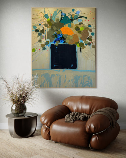 Flowers and Rain 152x122cm