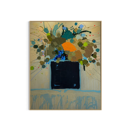 Flowers and Rain 152x122cm