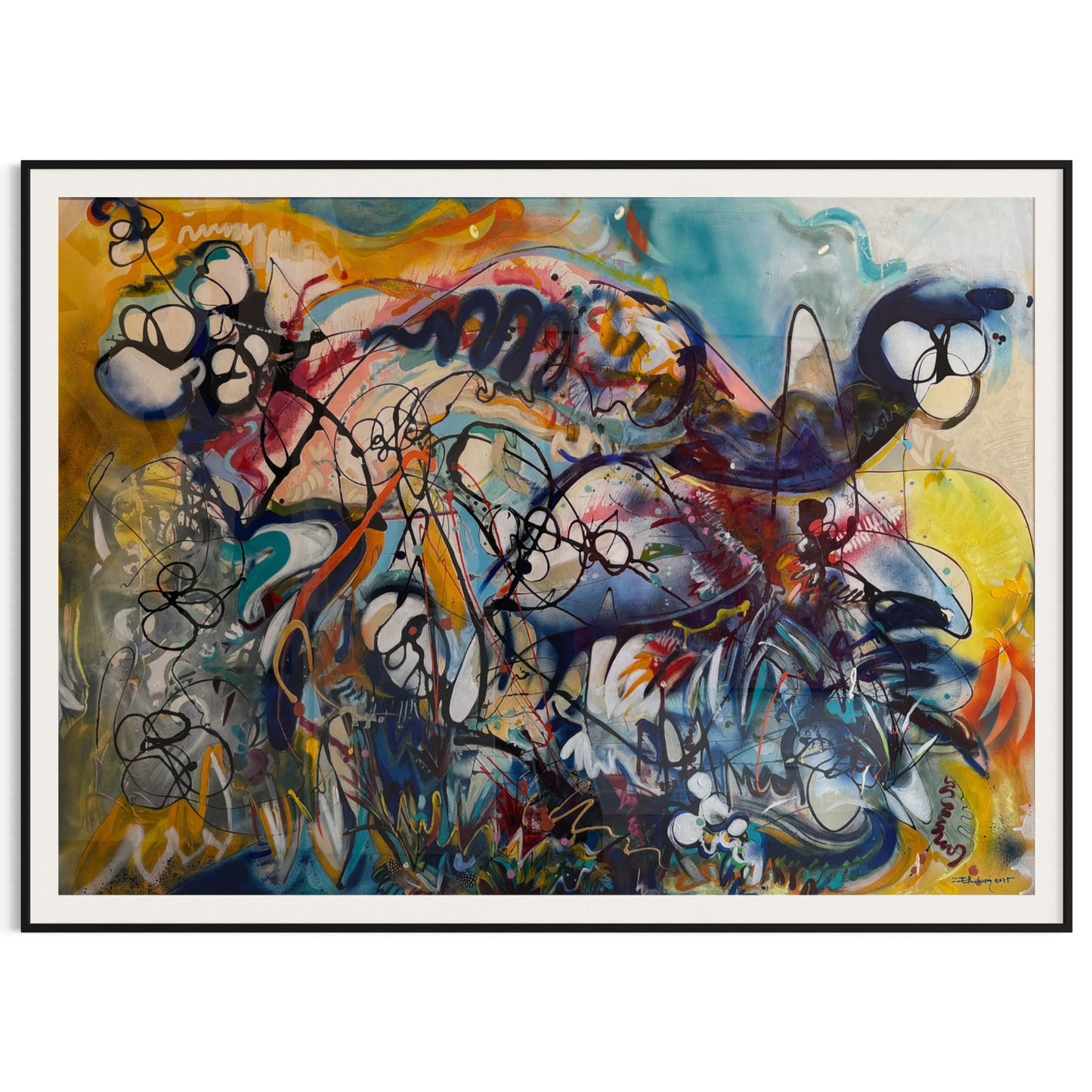 When Autumn Comes to Pass' 153x214cm