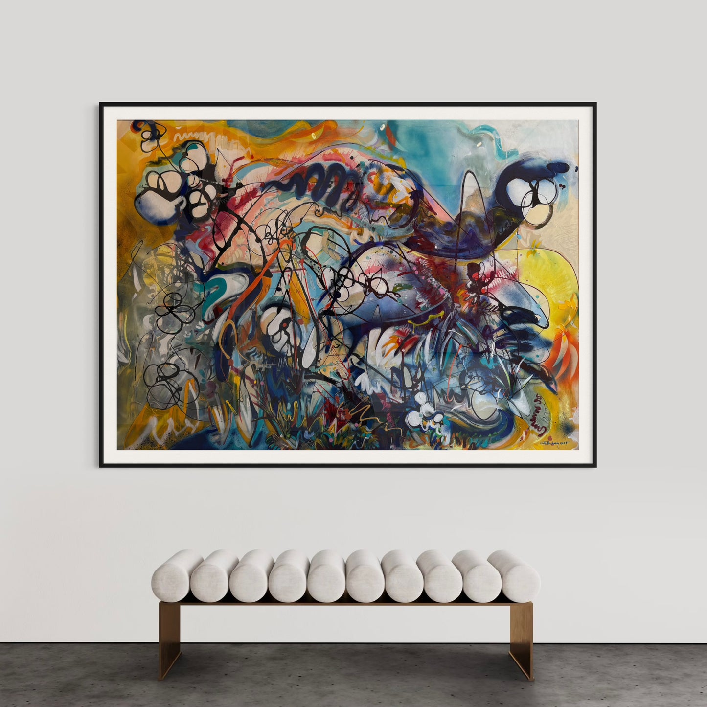 When Autumn Comes to Pass' 153x214cm