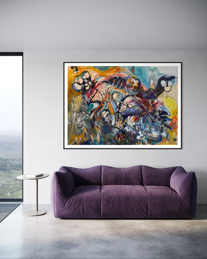 When Autumn Comes to Pass' 153x214cm