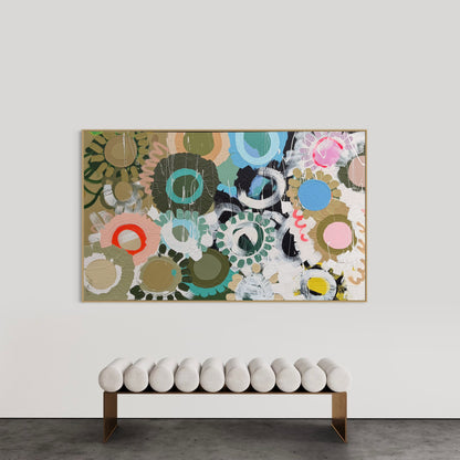 Fragmented Colour 120x200cm