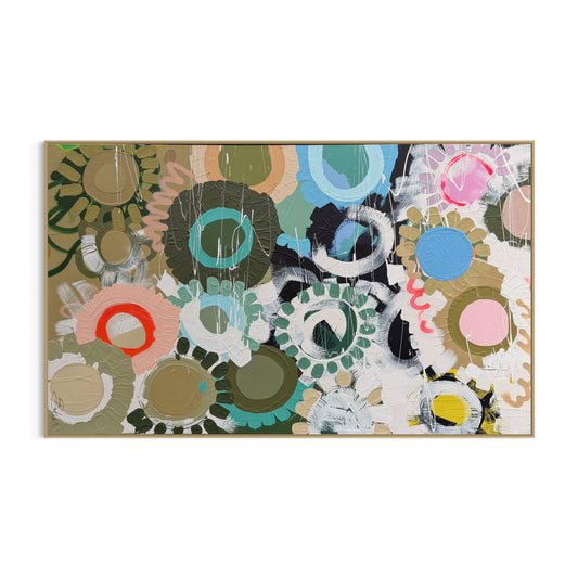 Fragmented Colour 120x200cm