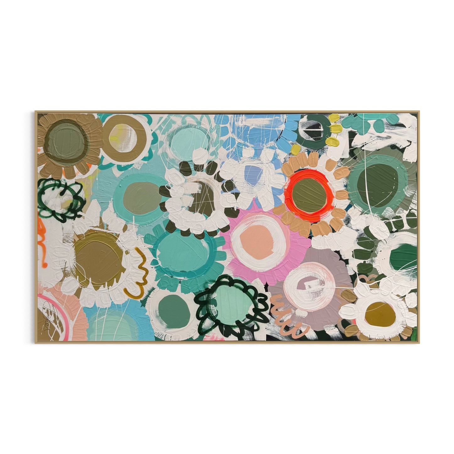 Neon Garden 120x200cm