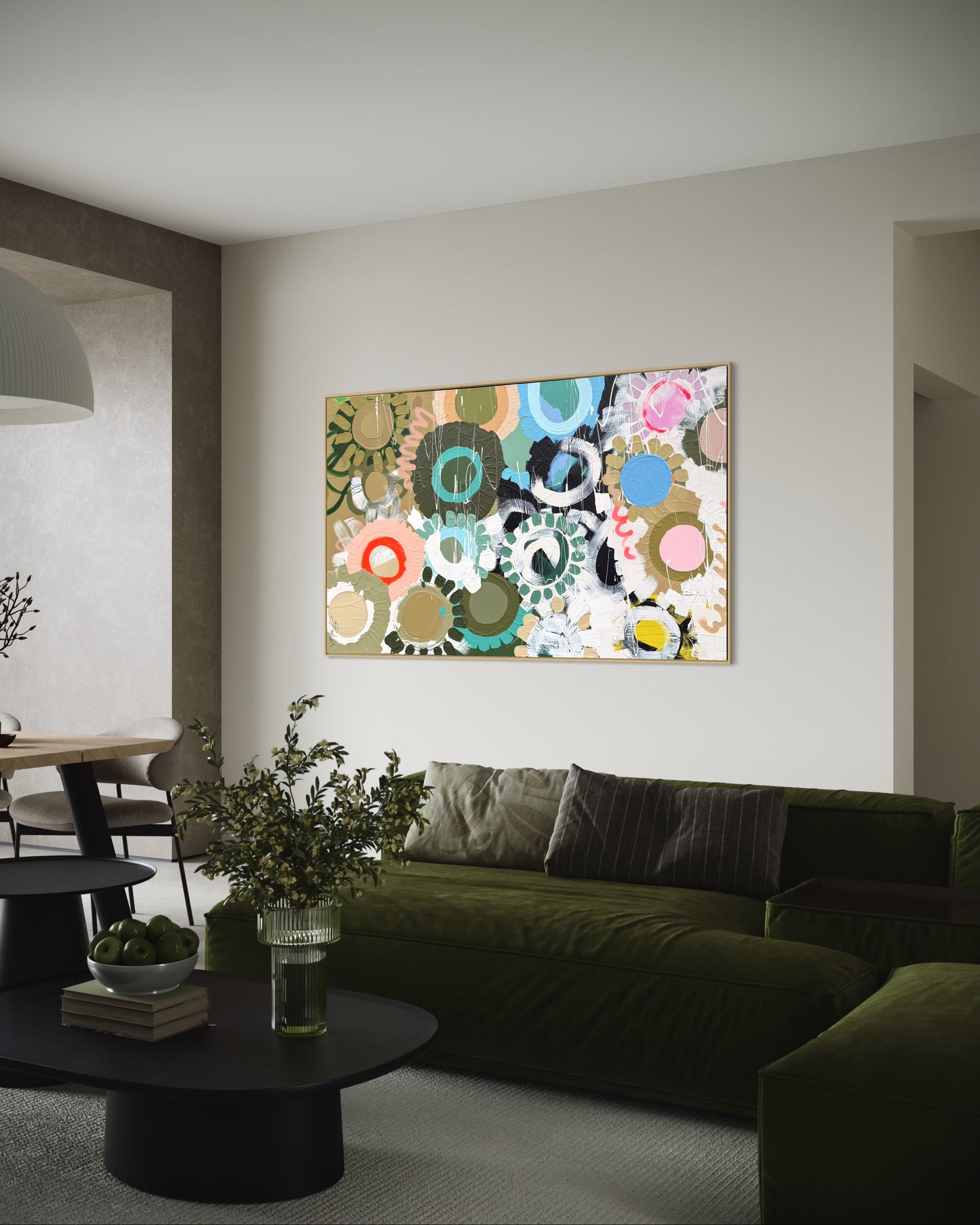 Fragmented Colour 120x200cm