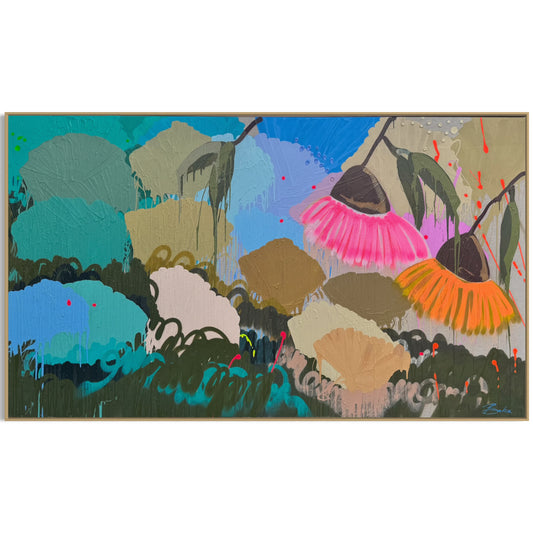 Coloured Flowers 140x240cm