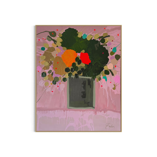 Neon Blooms 152x122cm