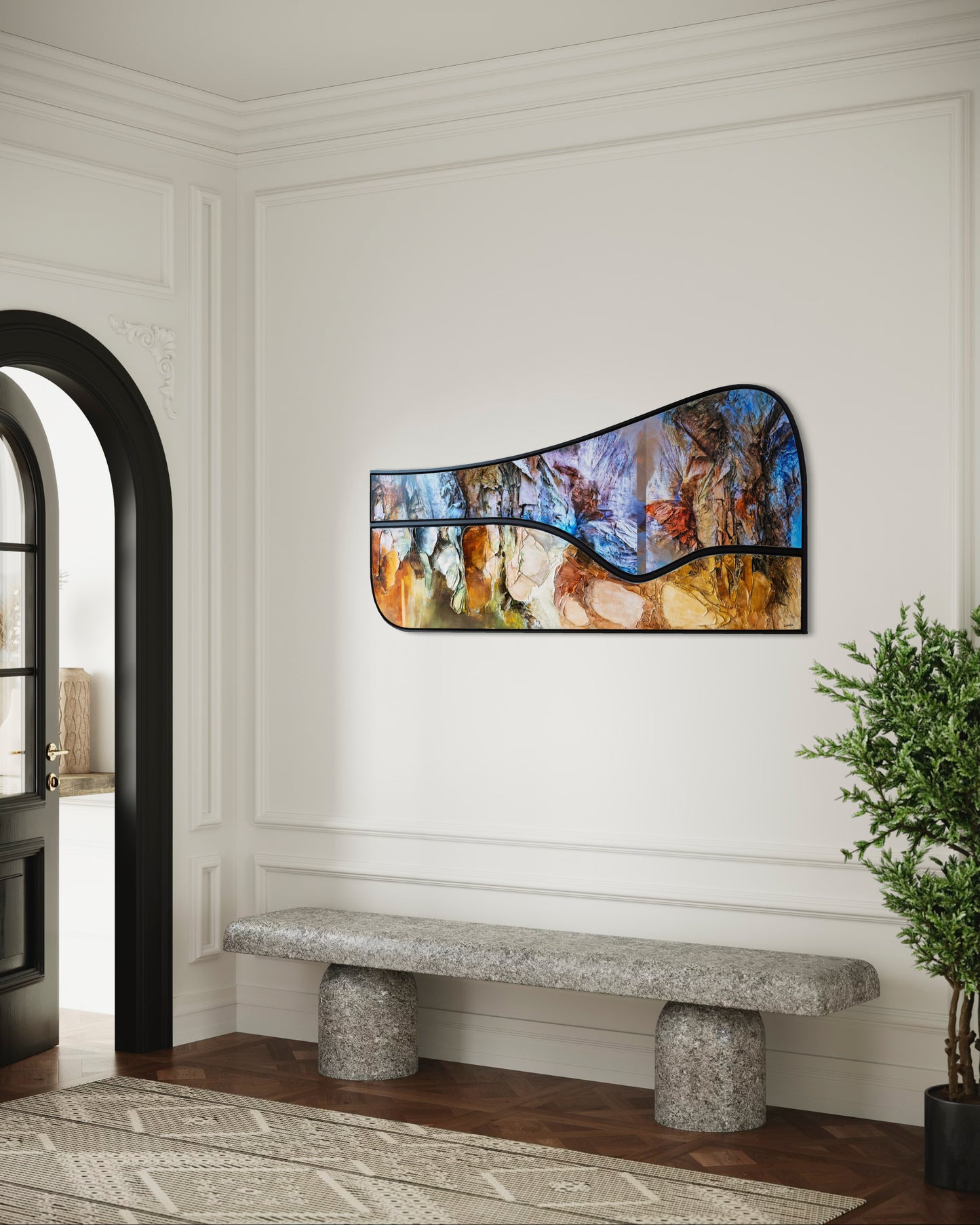 Where Quiet Holds Me 70x150cm