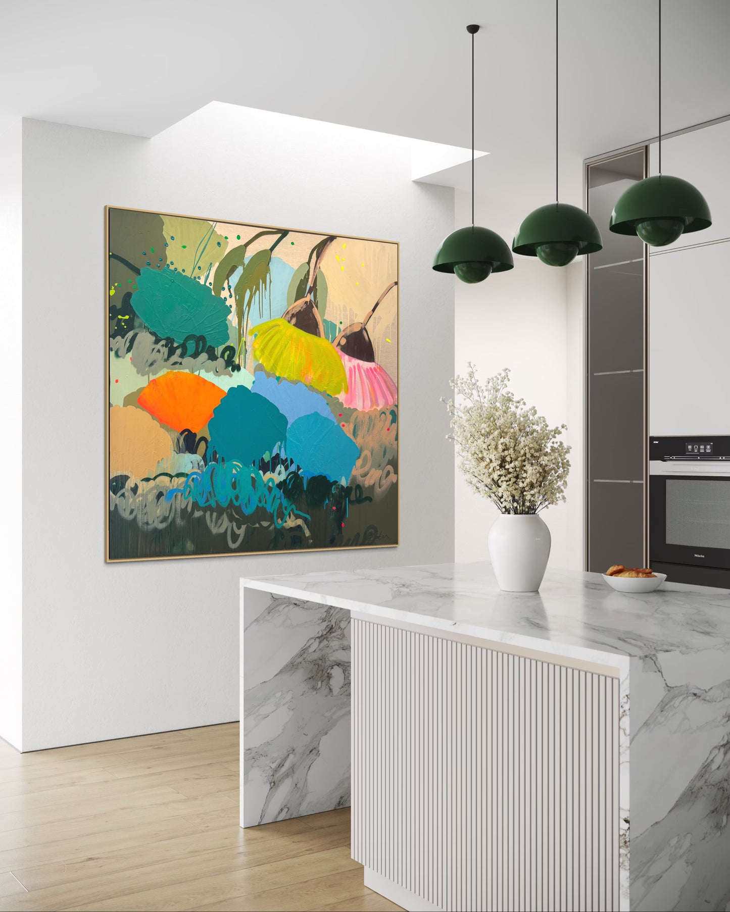 A Summer Night 163x163cm