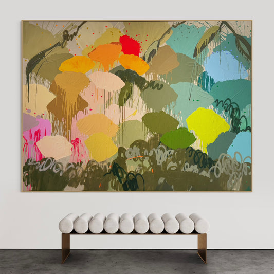 Flower Bounce 203x273cm