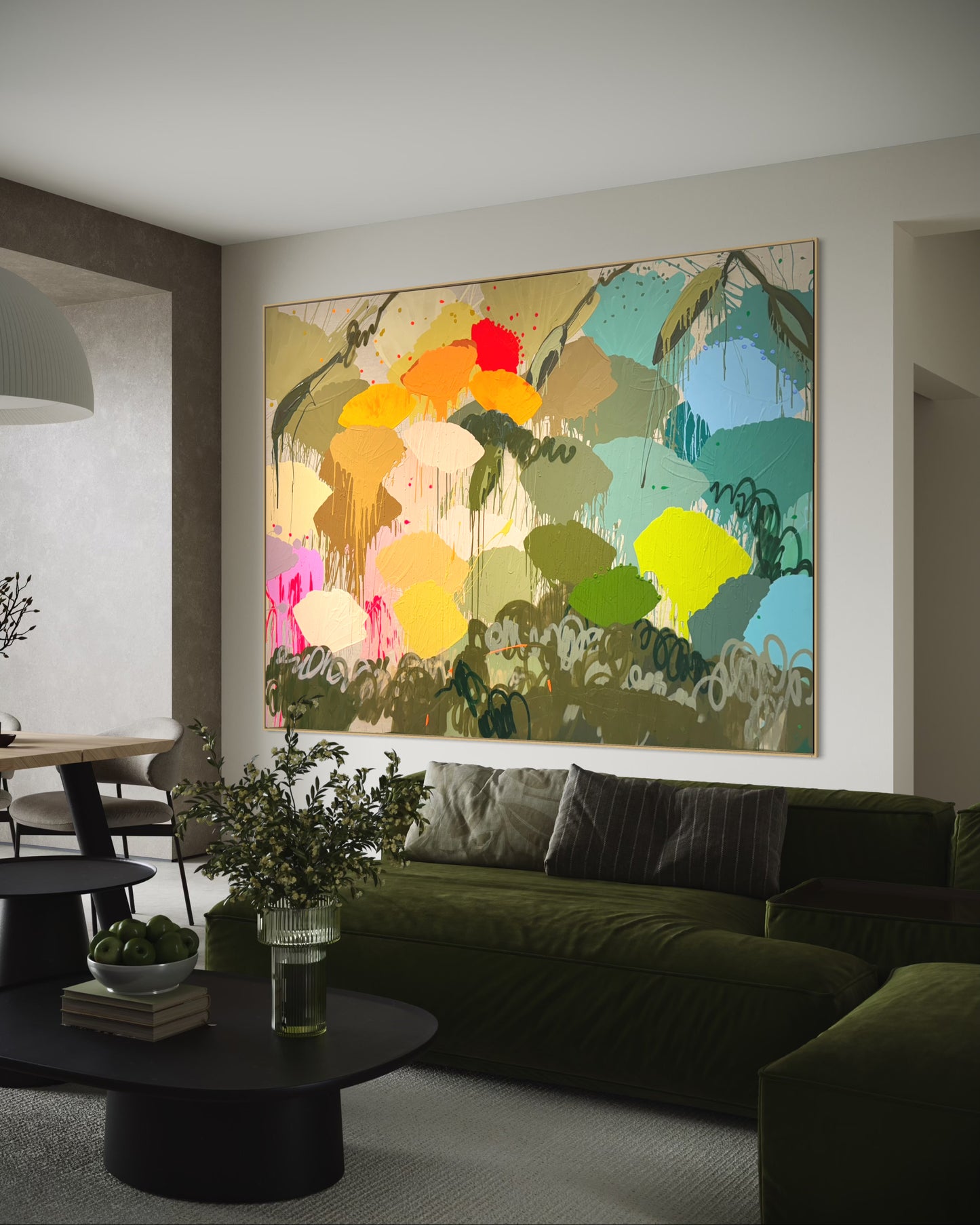 Flower Bounce 203x273cm