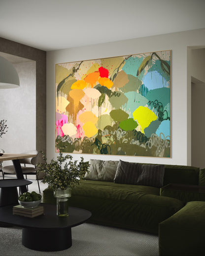 Flower Bounce 203x273cm