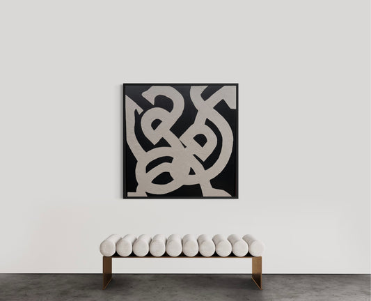 SOLD- Entwined with Love 120x120cm