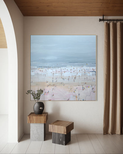 I'll meet you down there 164x164cm