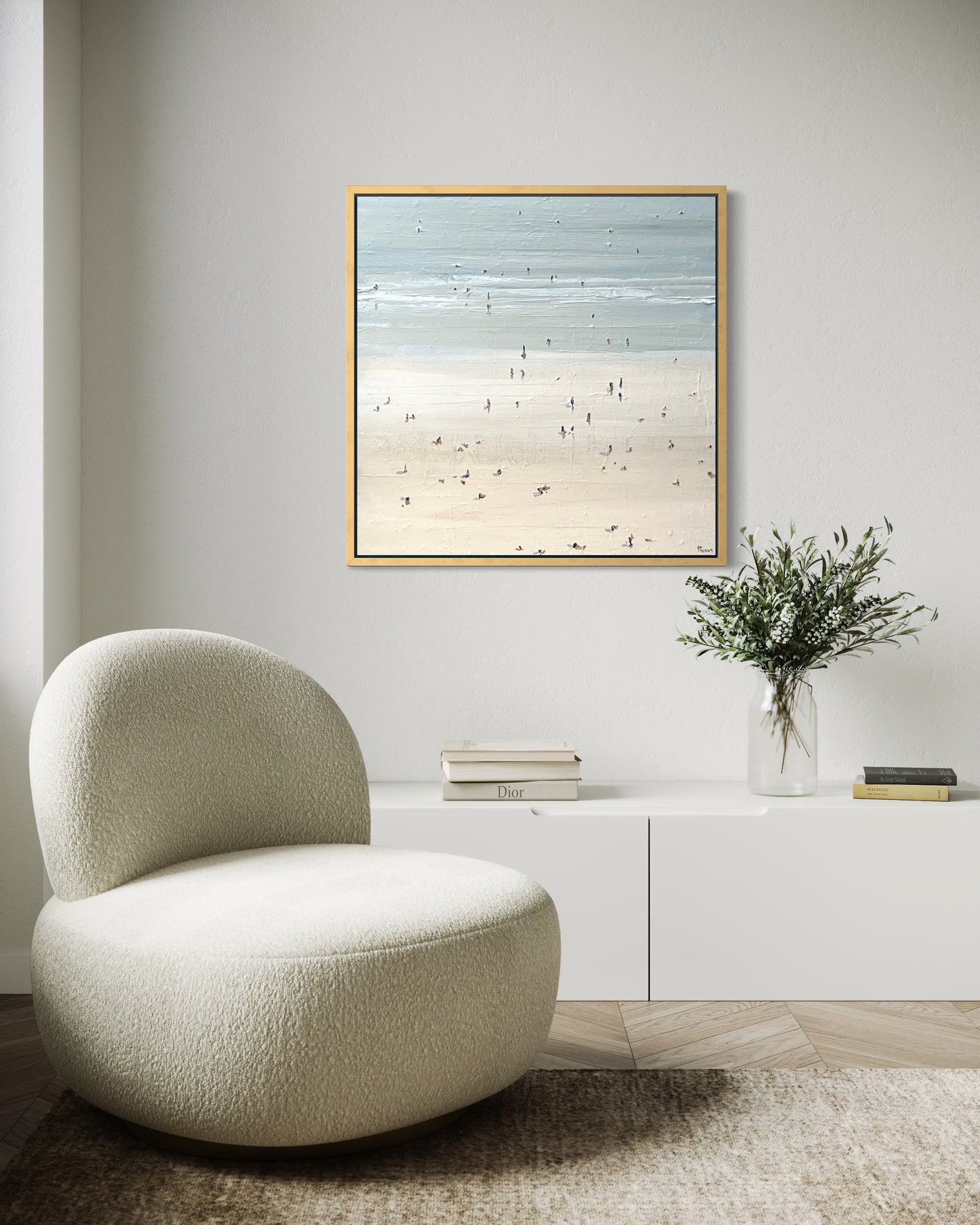 Tides Gone Out 80x80cm