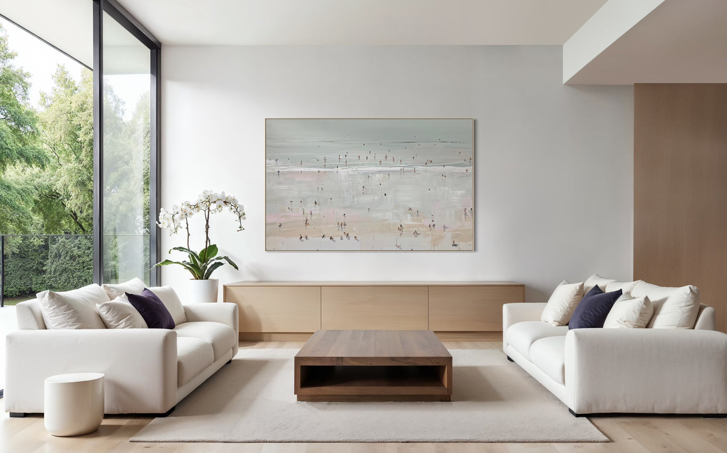 It's nice once you're in 144x224cm