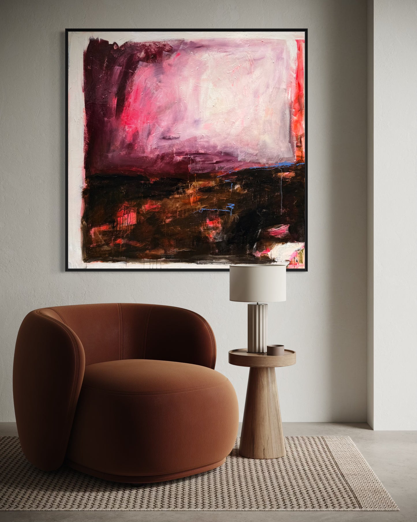 'My Kingswood was Yellow' 122x122cm