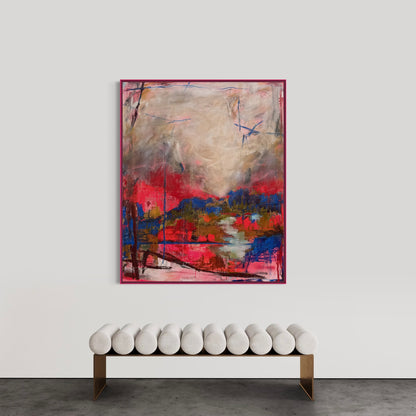 'I go to the mail box, to see if we have mail, however I don't tend to collect it' 156x126cm