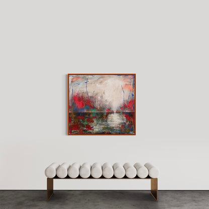 'Sometimes ya dream and the dreams come true' 92x102cm