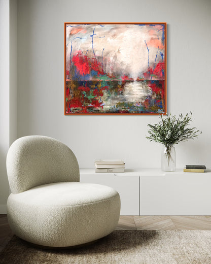 'Sometimes ya dream and the dreams come true' 92x102cm