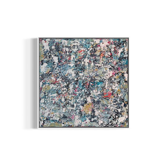 Looking Through Sun on the Water 45x45cm